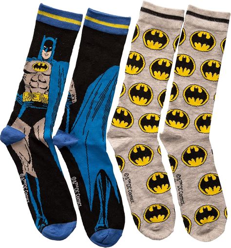 batman mens dress socks|batman6 pairs of casual socks.